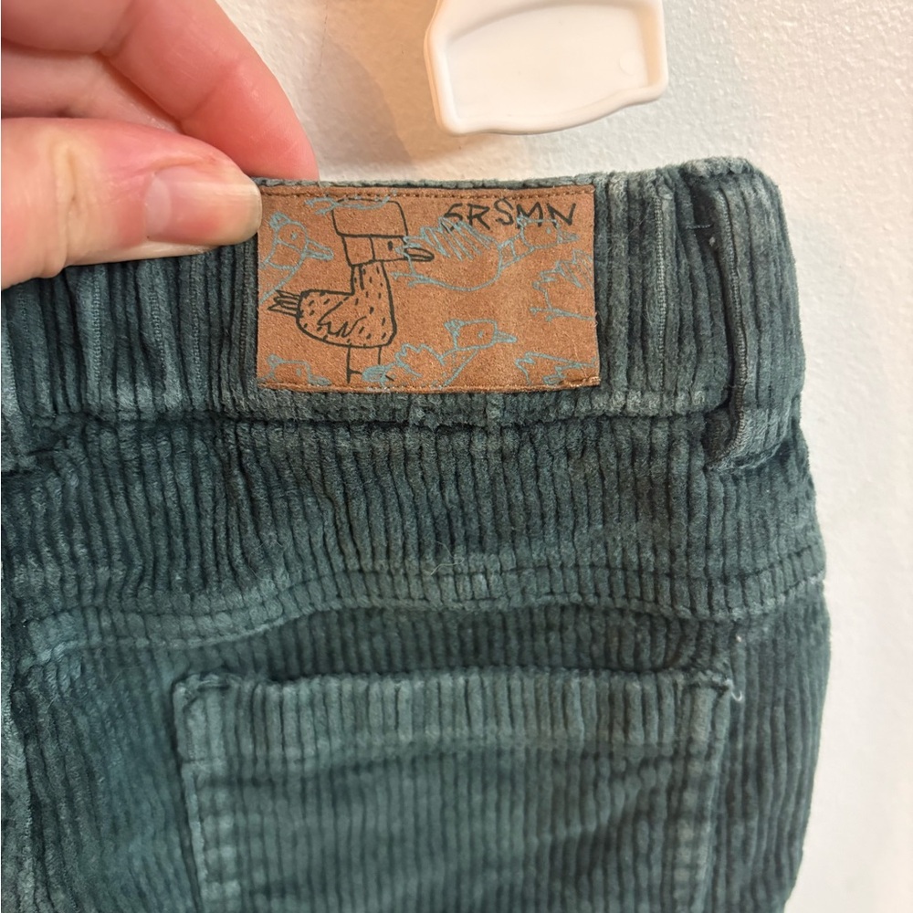 Souris mini Green Corduroy Pants 5 years - Picture 5 of 6